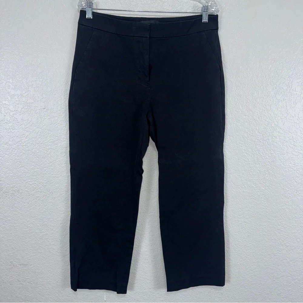 J. Crew Kate Straight Leg in Bi-Stretch Cotton Blend BF401 Sz 12 Casual Work #cc